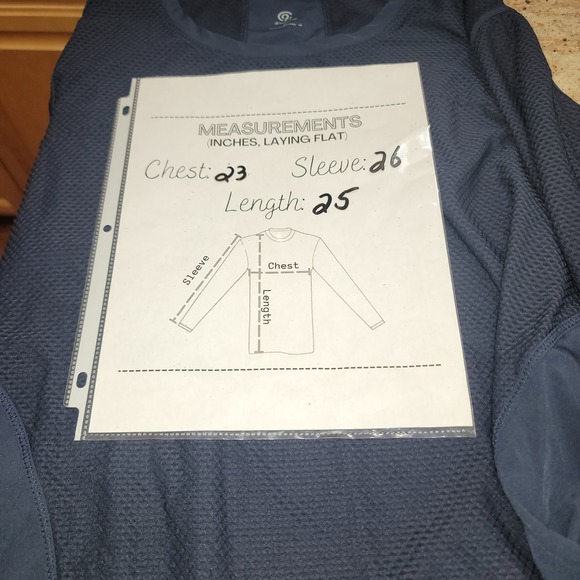 Champion Women's Navy Blue Long Sleeve Athletic Top Mesh Panels XL Athleticware - Picture 8 of 10